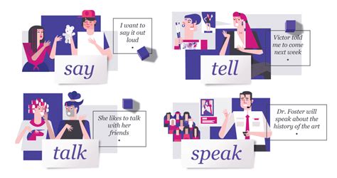 The Verbs Say, Tell, Talk, Speak in English - Adi's Language School