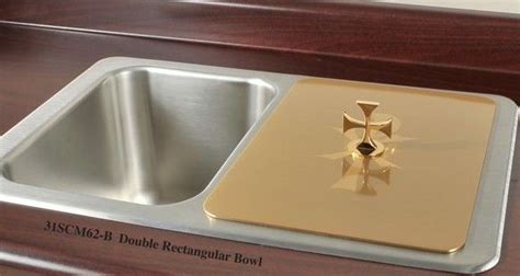 Counter Top Sacrarium Sink Single Or Double Basin