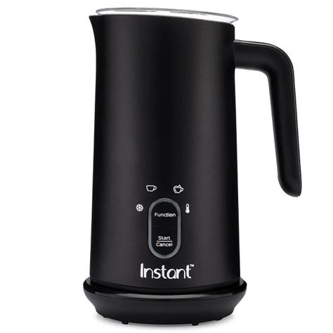 Instant Milk Frother Black Pyrex