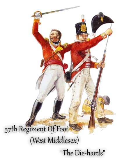 57th West Middlesex Regiment Of Foot 1st Battalion The Die Hards