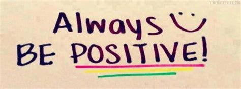 Always Be Positive Facebook Cover Photo