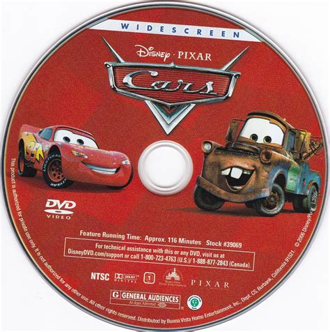 Disney Pixar Cars 2006 Widescreen Dvd 786936271898 Ebay