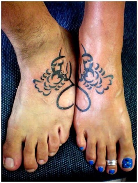 20 Matching Couple Tattoos For Lovers That Will Grow Old