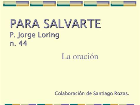 Libro Para Salvarte Del P Jorge Loring Libros Afabetización