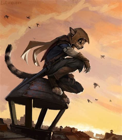 Dungeons And Dragons Tabaxi Inspirational Imgur Fantasy Character Design Concept Art