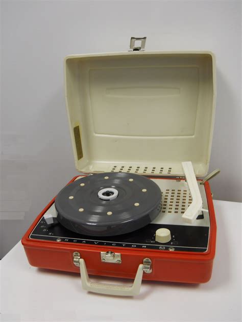 Rca Victor Model 3vb13 1962 Vintage Records Portable Record Player