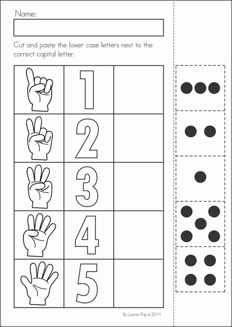 Free worksheets for kindergarten to grade 5 kids. 14 Best Images of Number Cut Out Worksheet - Free ...