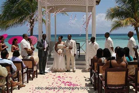 Riu Ocho Rios Jamaica Ocho Rios Wedding Ceremony Decorations Ceremony