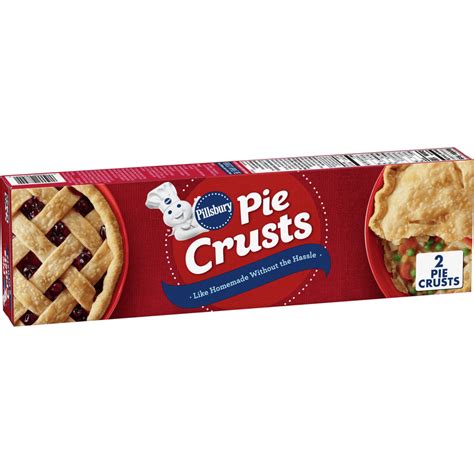 Pillsbury Premade Refrigerated Pie Crusts 2 Count