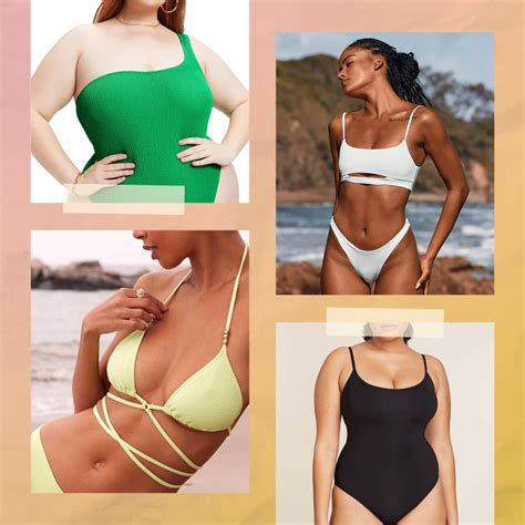 best swimsuits by body type 2023 guide popsugar fashion