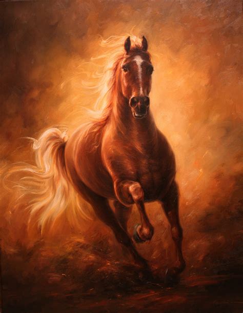 Artstation Original Horse Painting