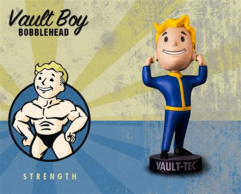 Fallout 4 Vault Boy 111 Bobble Head Series 1 Melee Weapons Automobilia