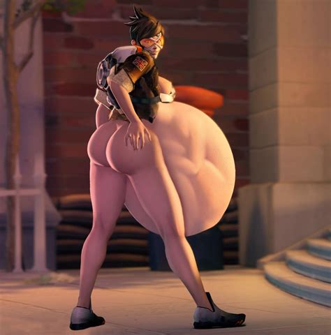 Rule 34 3d 3d Artwork Ass Belly Big Belly Drelard Female Overwatch Tracer Vore 3479710