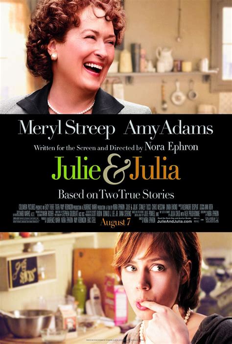 Julie And Julia 2 Of 2 Extra Large Movie Poster Image Imp Awards