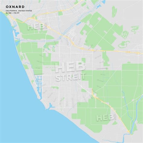 Oxnard California Area Map Light Hebstreits Sketches Area Map Images And Photos Finder