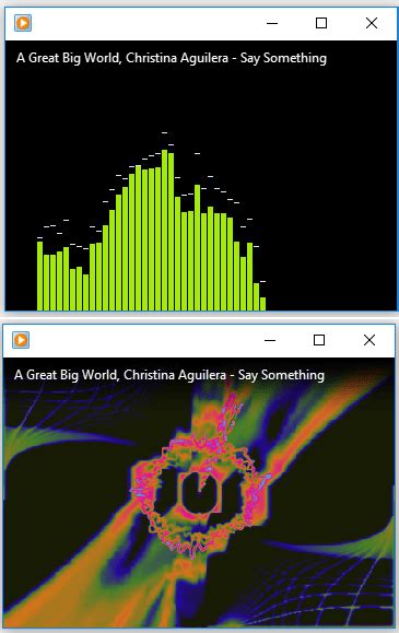 Watch Visualizations When Playing Songs Via Windows Media Player