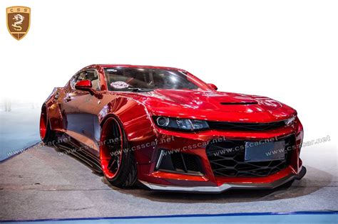 2017 Cs Style Wide Body Kit For Chevrolet Camaro Frp Car Conversion