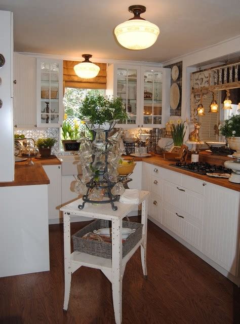 Awesome small space kitchen designs ideas 006. Small Cottage Kitchen Makeover - Eclectic - Kitchen - dallas