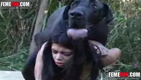 Dog Sex Xxx Enormous Black Dog Screwing An All Natural Exotic Wife
