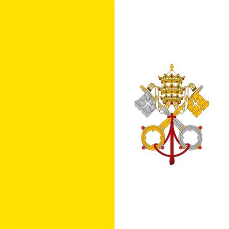 Flag Of Vatican City Image And Meaning Vatican City Flag Country Flags