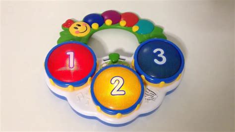 Baby Einstein Musical Drum Toy With Lights And Sounds Youtube