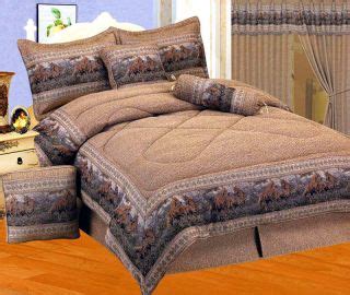Pier one bedroom sets &#. Cowboy Horse Bedding Set Western Twin 3 Piece Rustic Rodeo ...