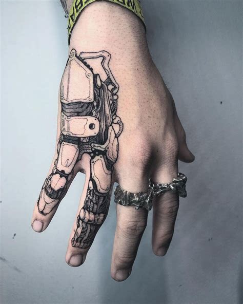 Berziehen Sprungbrett Symptome Mechanical Arm Tattoo Designs Gru Lager Runden