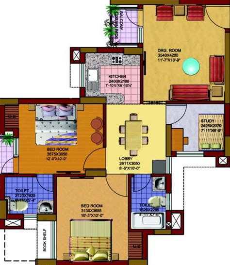 Srs Royal Hills 2 In Sector 87 Faridabad Price Location Map Floor