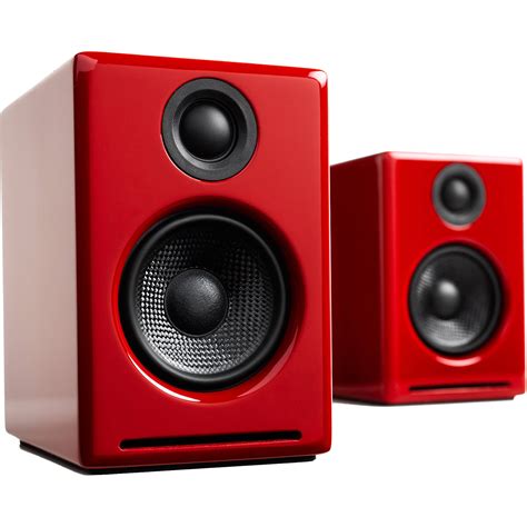 Audioengine A2 Wireless Bluetooth Speaker System A2bt Us Red