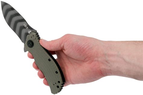 Zero Tolerance 0301 Ranger Green Plain Edge Advantageously Shopping