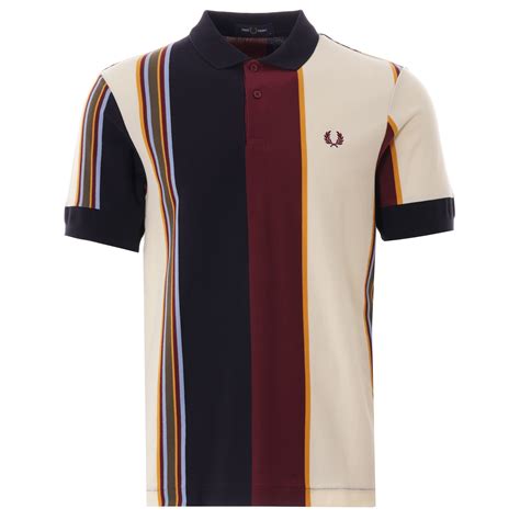 Fred Perry Vertical Stripe Polo Multi M8854 608