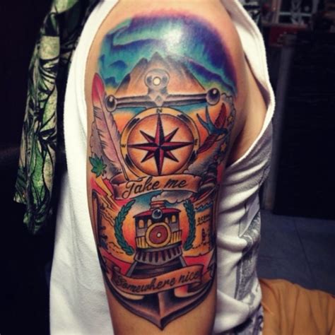 Brace yourself for an inspiration overload! 38 MORE Travel Related Tattoos from Backpackers ...