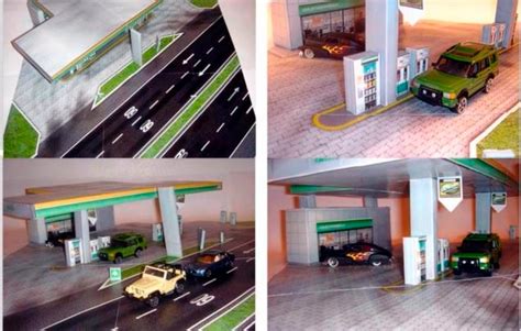 ¿eres dueño/a de esta pyme? Gasolinera Pemex Escala Maqueta - $ 300.00 en Mercado Libre