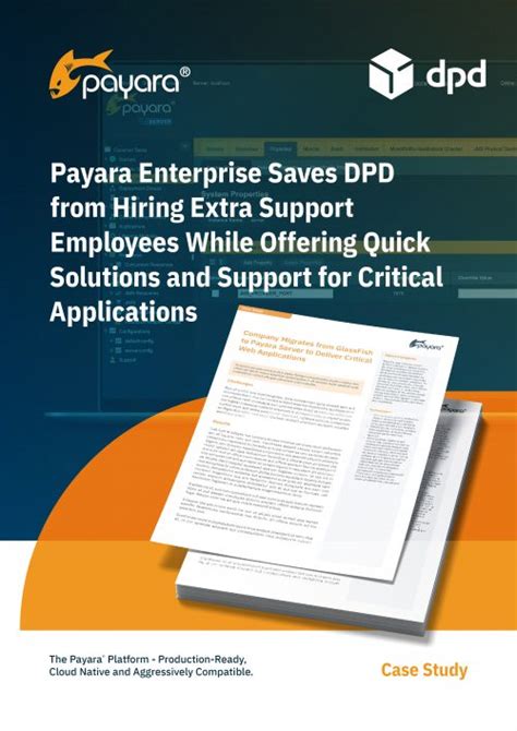 Payara Enterprise Saves Dpd From Hiring Extra Support Employees Case