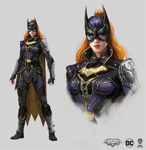 Batgirl Privateer Suit Art Gotham Knights Art Gallery