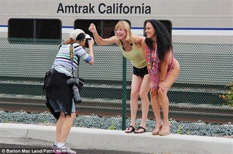Californians Bare Their Bottoms At Train Passengers In 33rd Annual