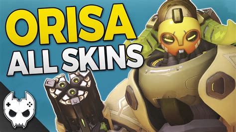 Overwatch Orisa All Legendary Skins Emotes And More Youtube