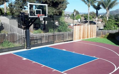 How To Paint Outdoor Basketball Court Outdoor Lighting Ideas