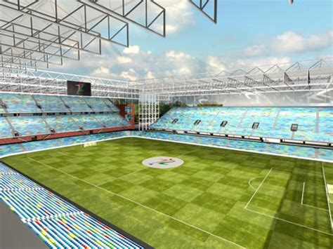 Arene koja bi trebala biti sagrađena na novoj lokaciji. Projekt: Stadion Maksimir - Stadiony.net