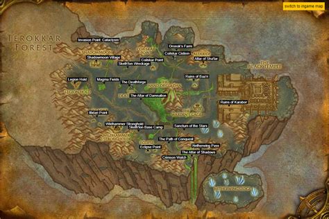 Shadowmoon Valley Alliance Complete Questing Guide Tbc Burning Crusade Classic Warcraft Tavern