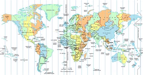 Maps Showing Time Zones Get Latest Map Update