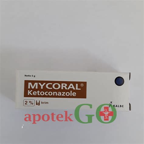 Jual Mycoral Cream 2 5 Gr Infeksi Jamur Pada Kulit Shopee Indonesia