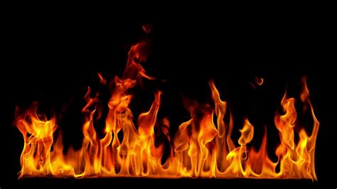 Royalty Free Super Slow Motion Shot Of Fire Flames Isolated On 1040740631 Stock Video