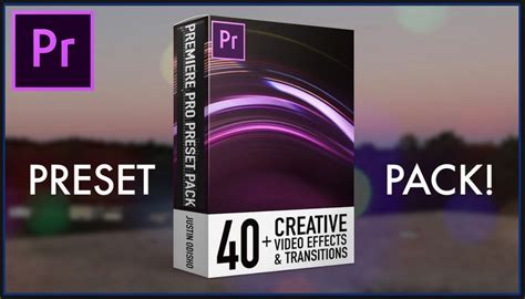 Ссылки на файлы для загрузки / download links. 40+ Video Effects & Transitions for Premiere Pro Preset ...