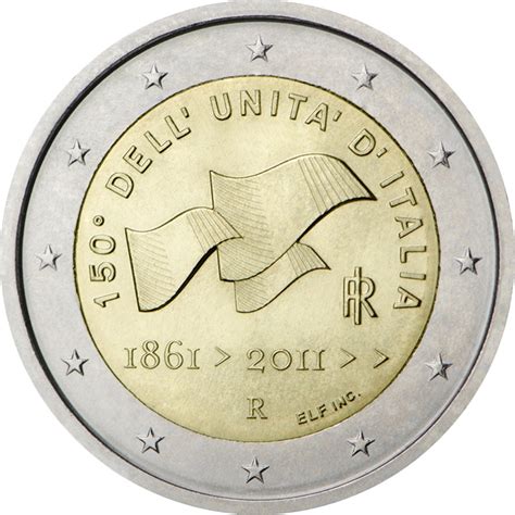Italy 2 Euro 2011 150th Anniversary Of Italian Unification Eur16432