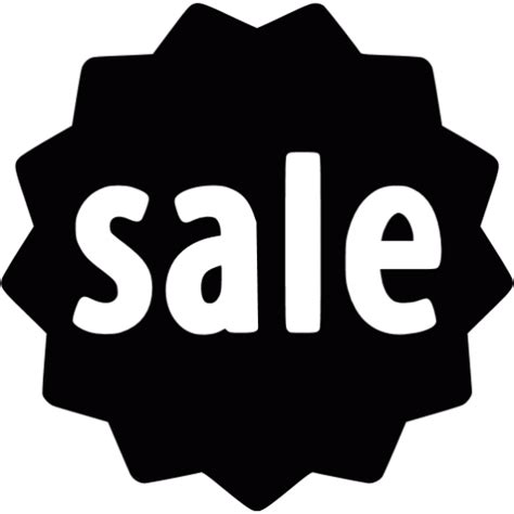 Black Sale Icon Free Black Sale Icons
