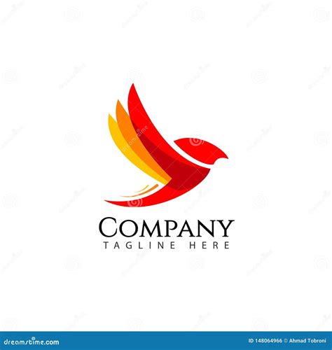 Bird Company Logo Vector Template Design Illustration Stock Vector