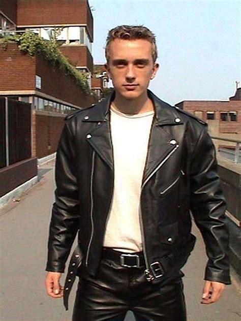 Get tight leather jacket for your winter wearing. COOL BOYS IN LEATHER : Photo | Leather jacket men, Leather ...