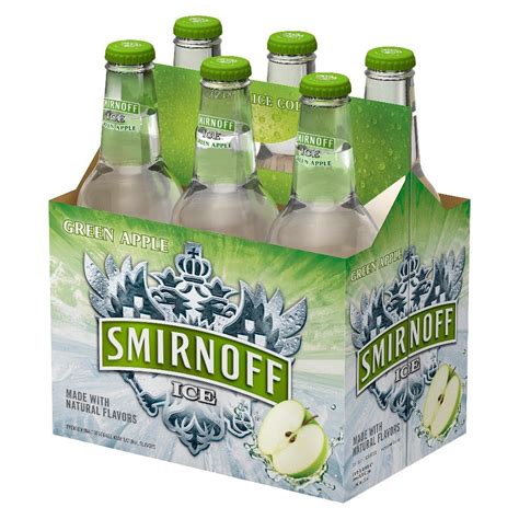 Smirnoff Ice Green Apple Bottles 12oz Pack Ubicaciondepersonascdmx