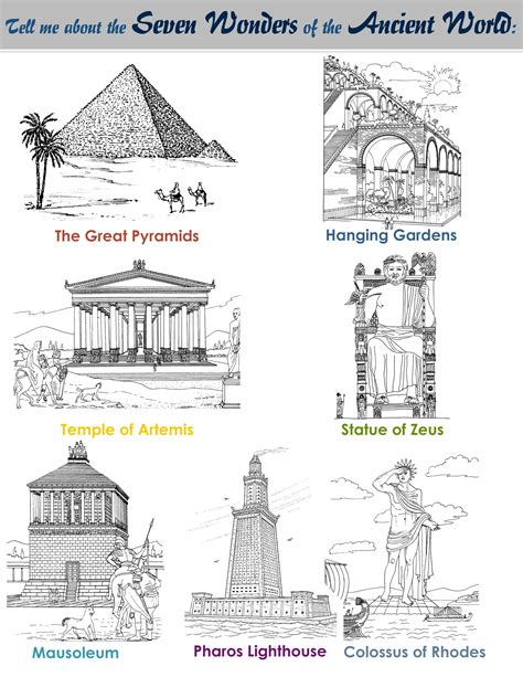 Ancient Mysteries Seven Wonders Of The Ancient World - Classical Conversations Cycle 1 Week 4: History-Seven Wonders of the